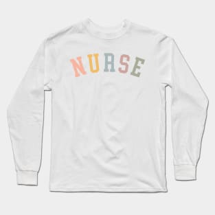 Retro Nurse Living that Nurse Life Long Sleeve T-Shirt